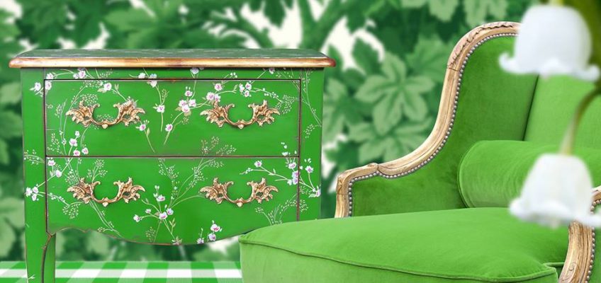 florile culoare design interior moisonnier la maison
