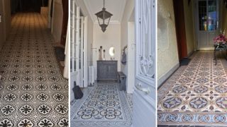 placa de ciment hol vestibul la maison pinterest